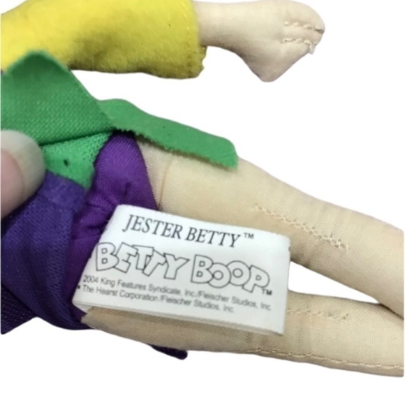 Betty Boop Jester Rag Doll Mardi Gras 2004 - Picture 4 of 6